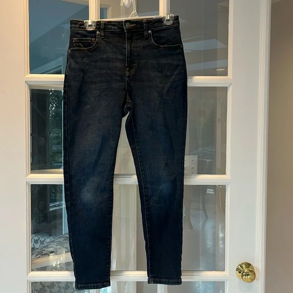 Everlane Curvy High Rise Skinny Jeans - Sz 28 - Picture 1 of 4